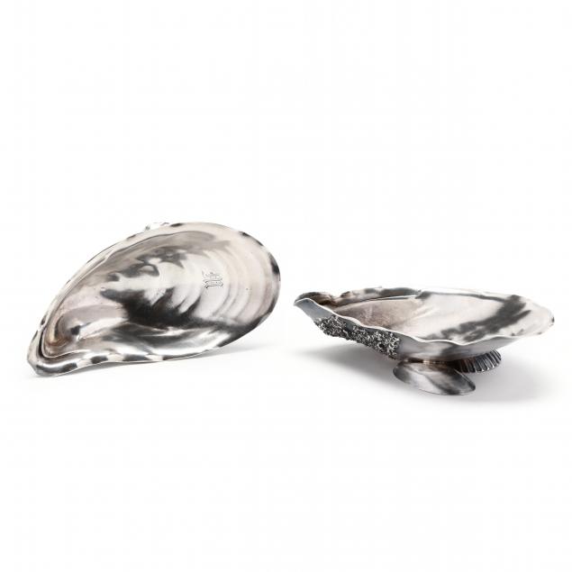a-pair-of-antique-gorham-i-narragansett-i-sterling-silver-oyster-shell-olive-dishes