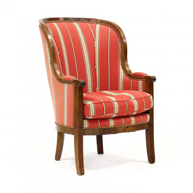 antique-french-barrel-back-chair