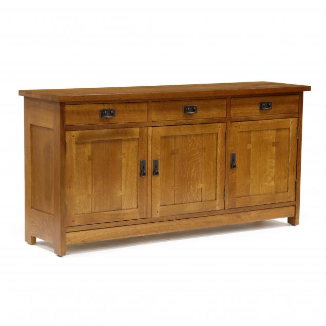 stickley-mission-oak-sideboard