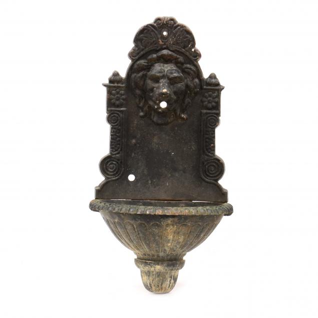 vintage-cast-iron-wall-mount-fountain