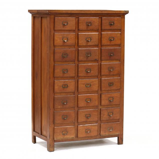 antique-oak-semi-tall-filing-cabinet