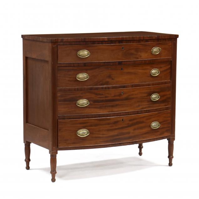 american-sheraton-mahogany-bow-front-chest-of-drawers
