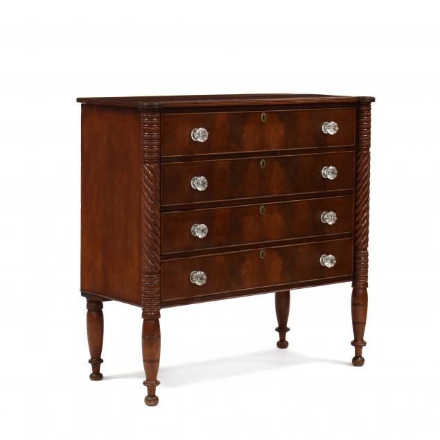 american-sheraton-mahogany-chest-of-drawers