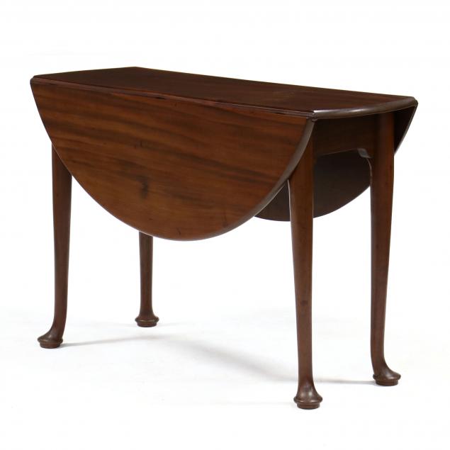 american-queen-anne-mahogany-drop-leaf-table