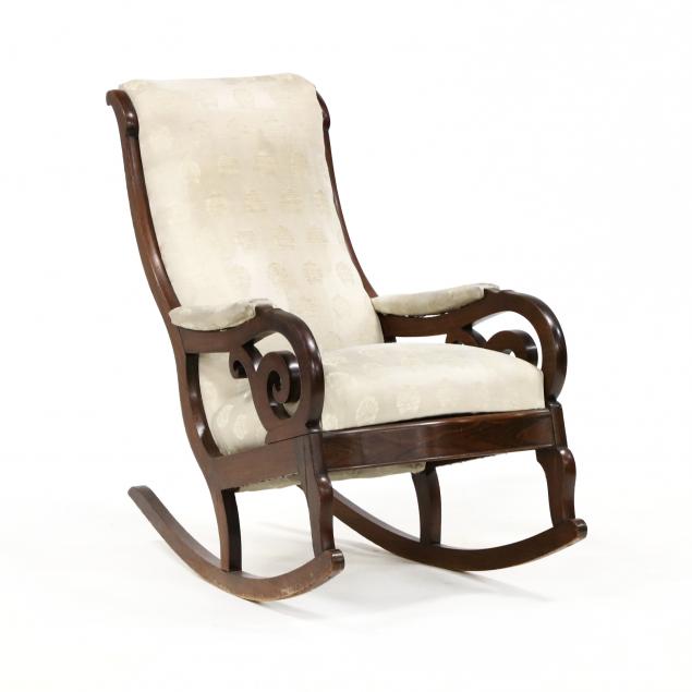 attributed-thomas-day-carved-walnut-rocking-chair