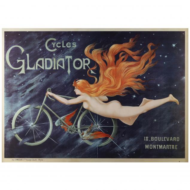 framed-cycles-gladiator-poster