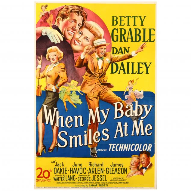 vintage-film-poster-i-when-my-baby-smiles-at-me-i-1948