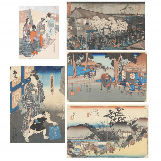 a-group-of-japanese-woodblock-prints