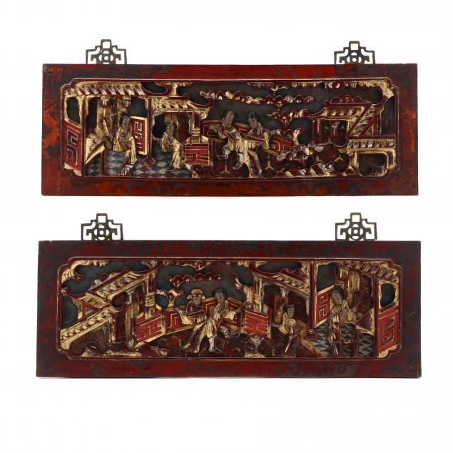 a-pair-of-chinese-lacquered-and-gilt-wooden-wall-carvings