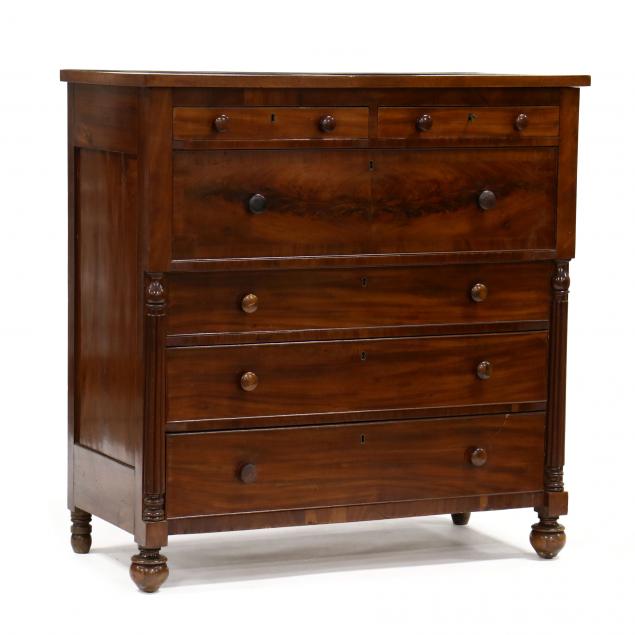 american-classical-mahogany-chest-of-drawers