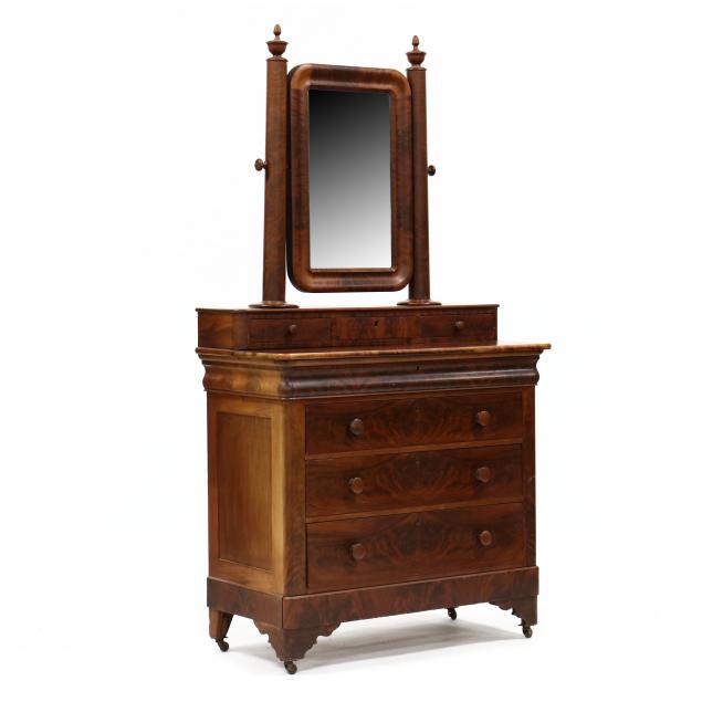 american-late-classical-mahogany-chest-with-mirror