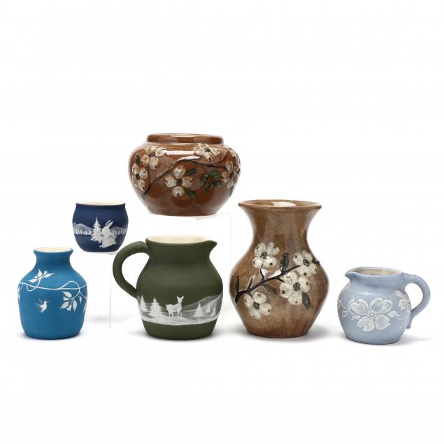 six-western-nc-pottery-items