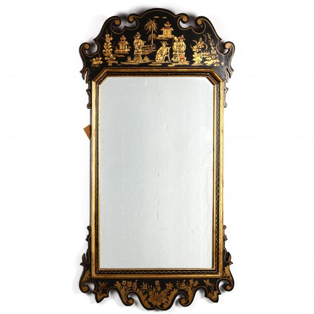 labarge-chinoiserie-chippendale-style-mirror