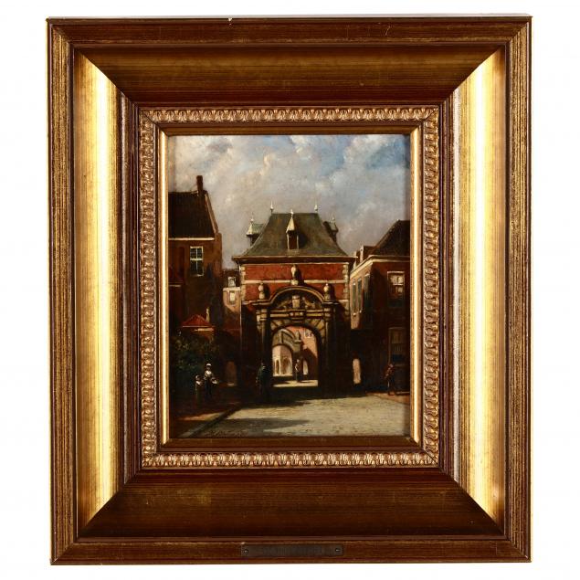 petrus-gerardus-vertin-dutch-1819-1893-grenadierspoort-binnenhof-the-hague