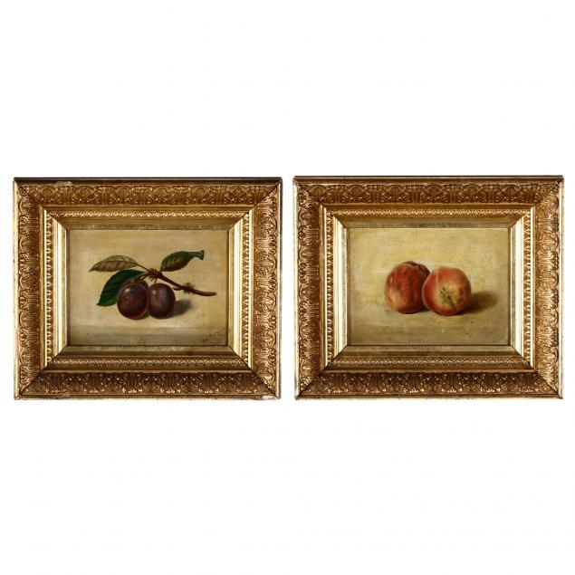 a-pair-of-antique-still-life-paintings-of-fruit