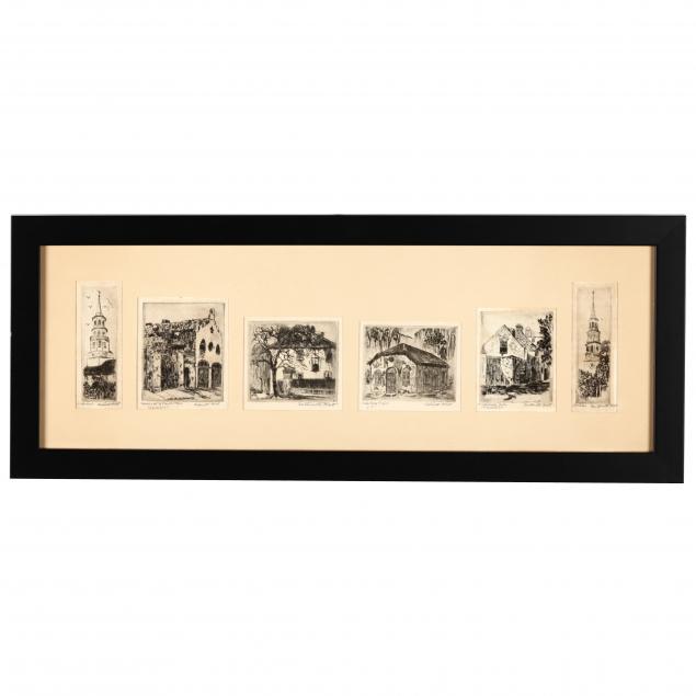 antoinette-francesca-rhett-american-1884-1964-six-charleston-sc-etchings