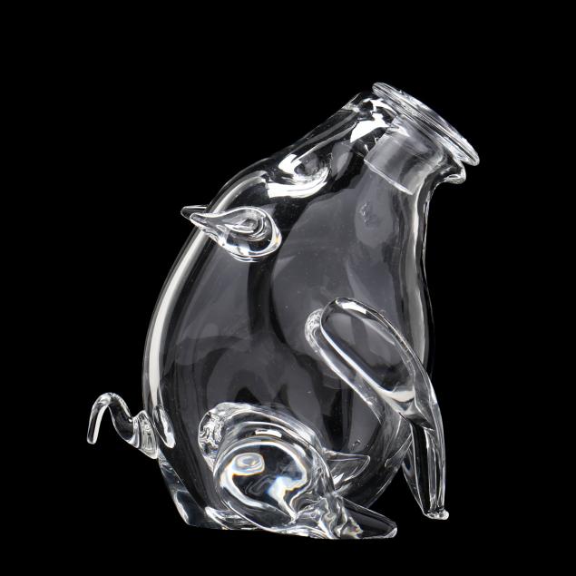 harry-allen-american-b-1964-crystal-piggy-bank-for-steuben