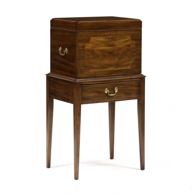 henkel-harris-federal-style-inlaid-mahogany-silver-chest