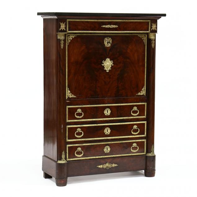 french-empire-marble-top-and-ormolu-mahogany-secretaire-a-abattant