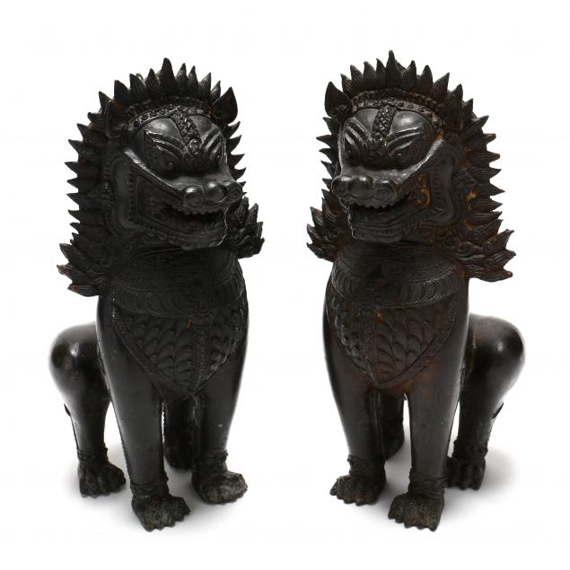 a-pair-of-cambodian-bronze-guardian-lions