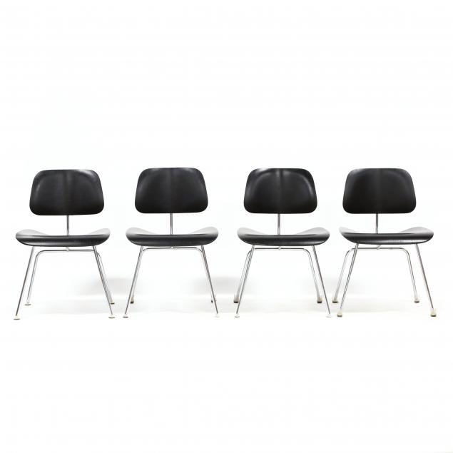 attributed-charles-and-ray-eames-set-of-four-dcm-chairs