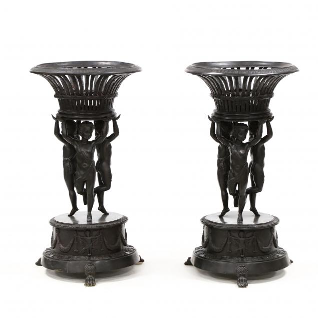 pair-of-large-classical-style-figural-bronze-jardinieres