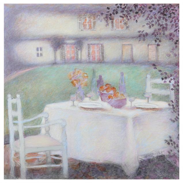 french-school-20th-century-luncheon-in-the-garden