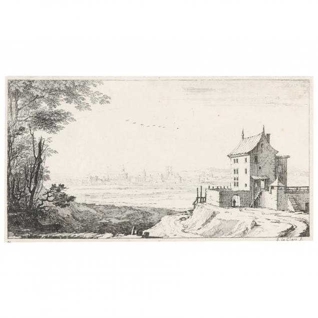 sebastien-i-leclerc-french-1637-1714-landscape-engraving