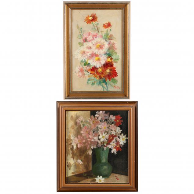 two-vintage-floral-still-life-paintings