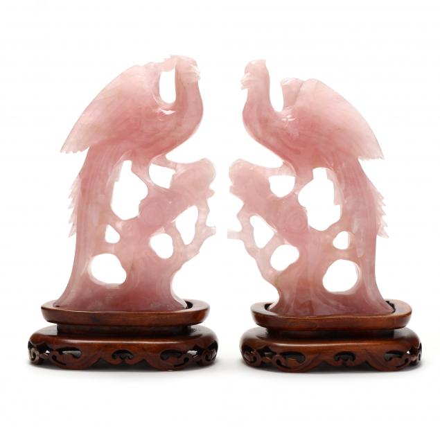 pair-of-carved-rose-quartz-phoenix-birds