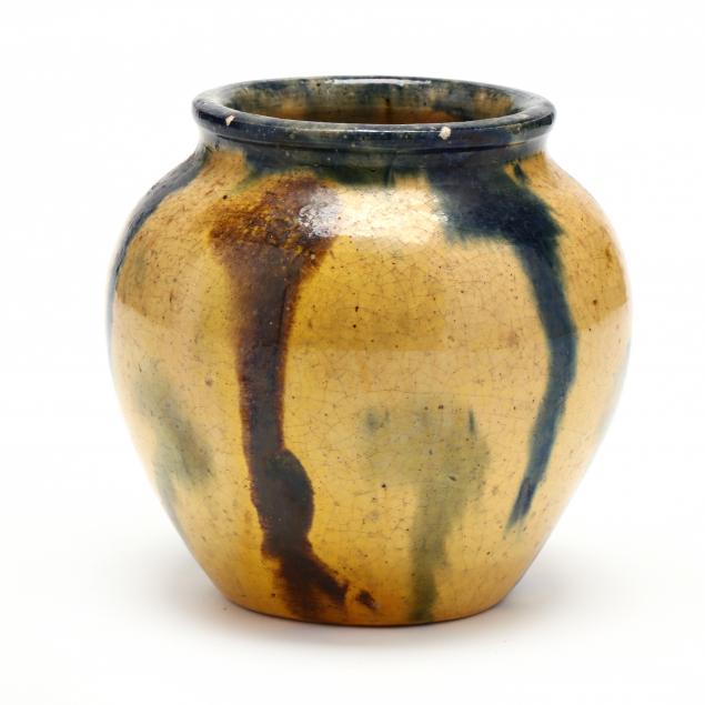 low-vase-attributed-c-r-auman-pottery-nc