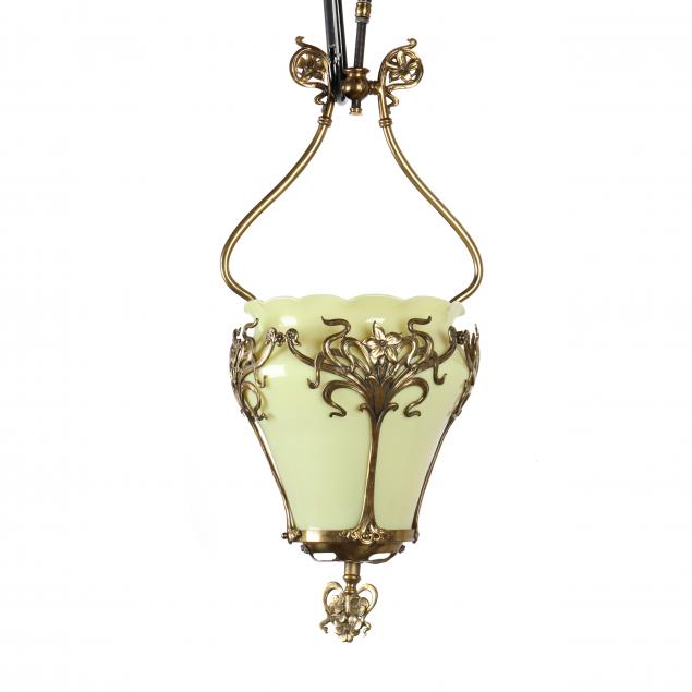 art-nouveau-hanging-light