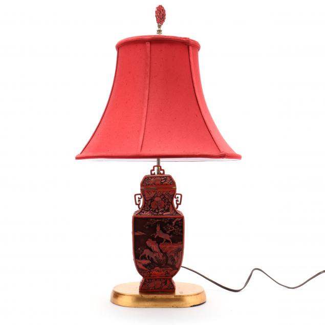 a-chinese-red-lacquer-cinnabar-covered-urn-lamp