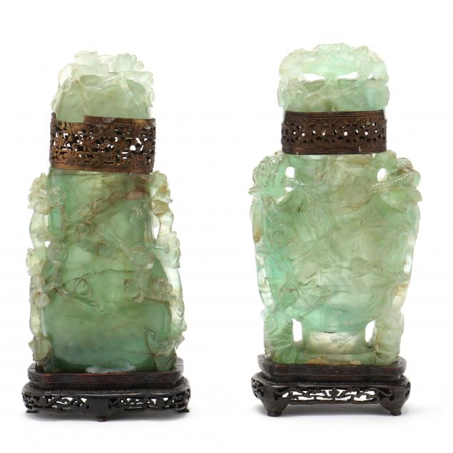 two-chinese-green-quartz-covered-urns