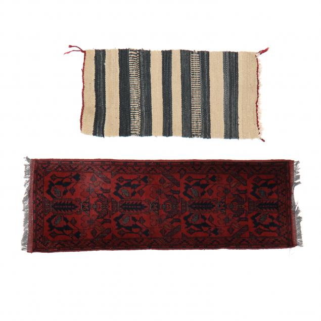 baluch-area-rug-and-navajo-mat