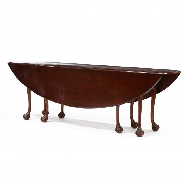 irish-chippendale-style-mahogany-drop-leaf-wake-table