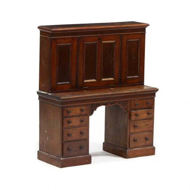 salesman-s-sample-child-s-mahogany-fall-front-desk