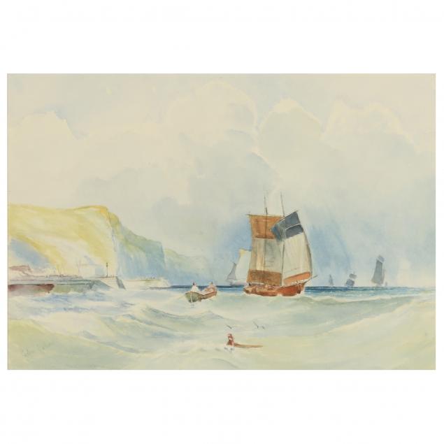 john-callow-british-1822-1878-maritime-scene-in-coastal-waters