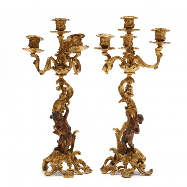 pair-of-louis-xv-style-dore-bronze-figural-candelabra