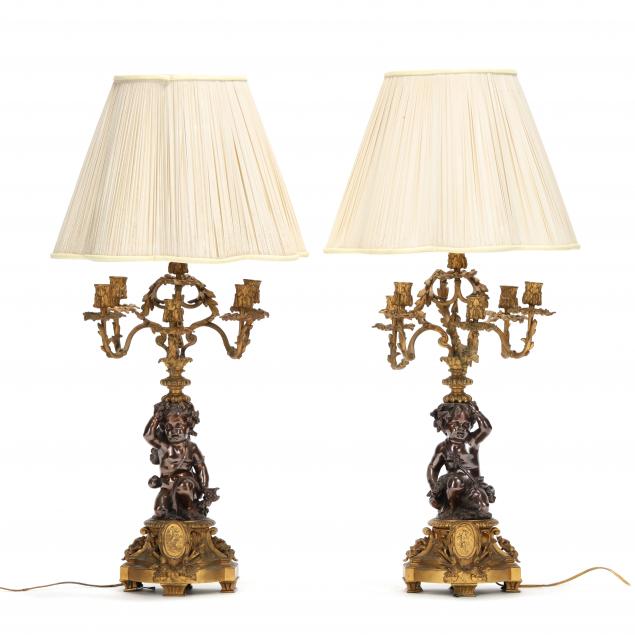 henri-picard-pair-of-figural-parcel-gilt-bronze-six-light-candelabra