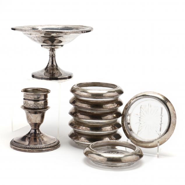 a-grouping-of-nine-sterling-silver-table-accessories