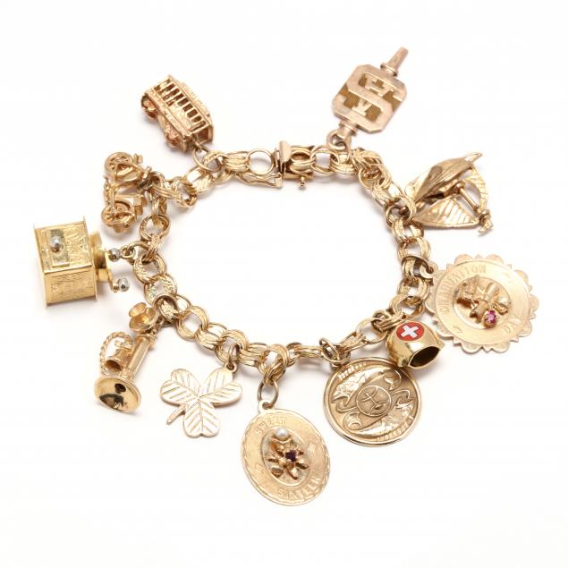 gold-charm-bracelet