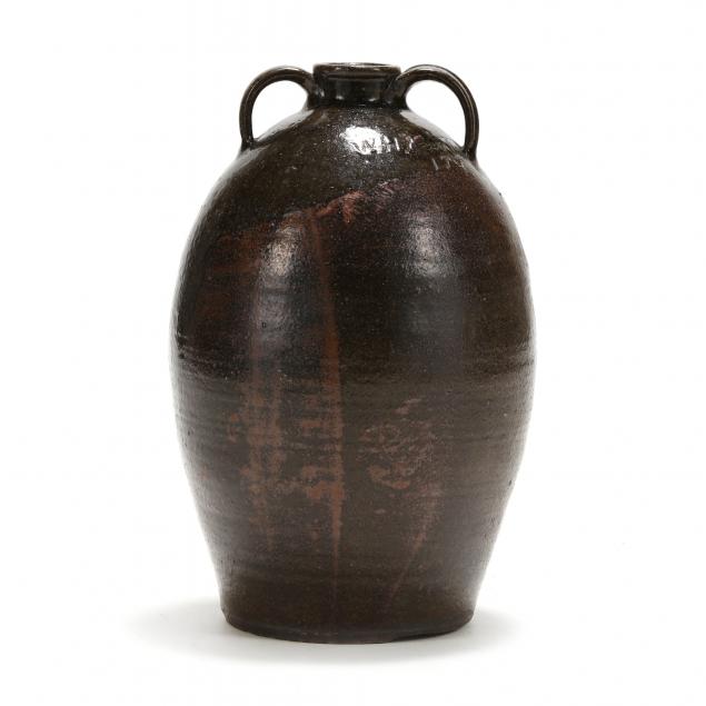 dual-handled-molasses-jug-wade-hampton-smith-1855-1928-lincoln-county-nc