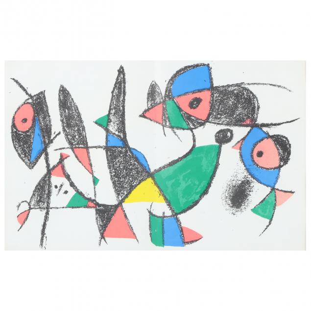 joan-miro-spanish-1893-1983-plate-10-from-i-miro-lithographs-ii-i