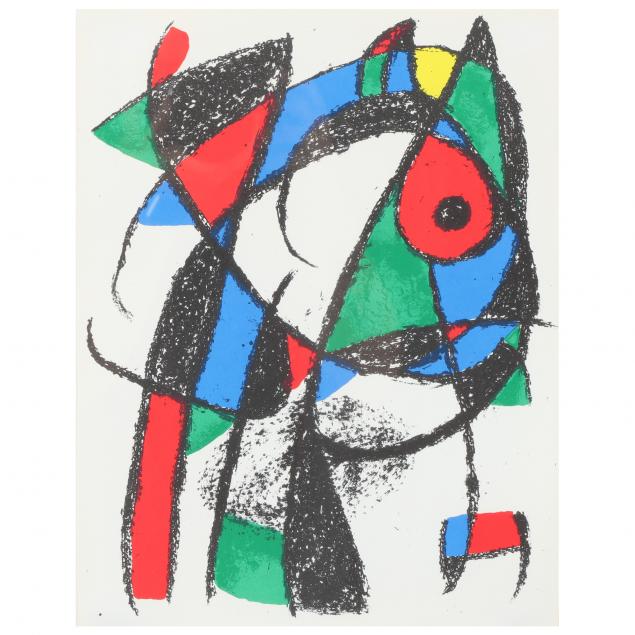 joan-miro-spanish-1893-1983-plate-2-from-i-miro-lithographs-ii-i