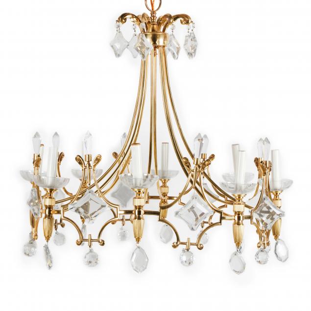 gaetano-sciolari-italian-1927-1994-vintage-brass-and-drop-prism-chandelier