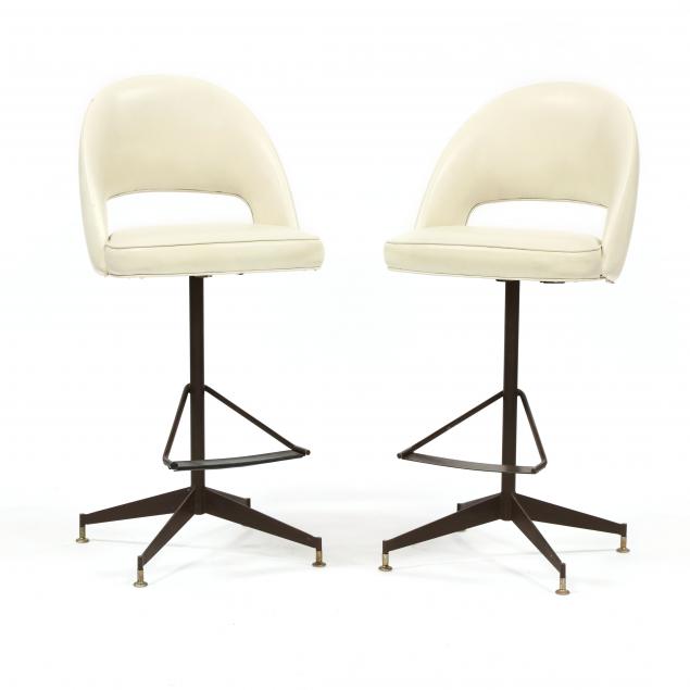 pair-of-mid-century-barstools