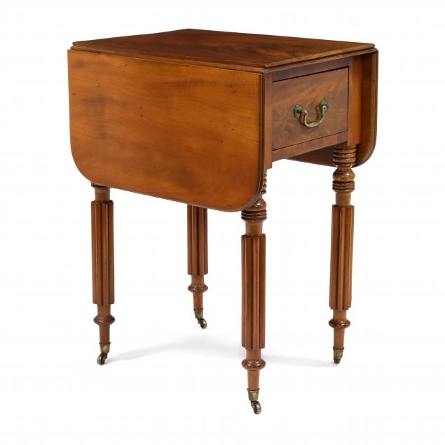 american-sheraton-mahogany-one-drawer-work-table