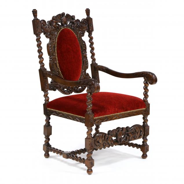 spanish-renaissance-style-carved-walnut-great-chair