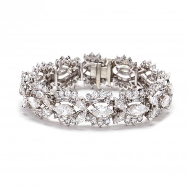 platinum-and-diamond-bracelet
